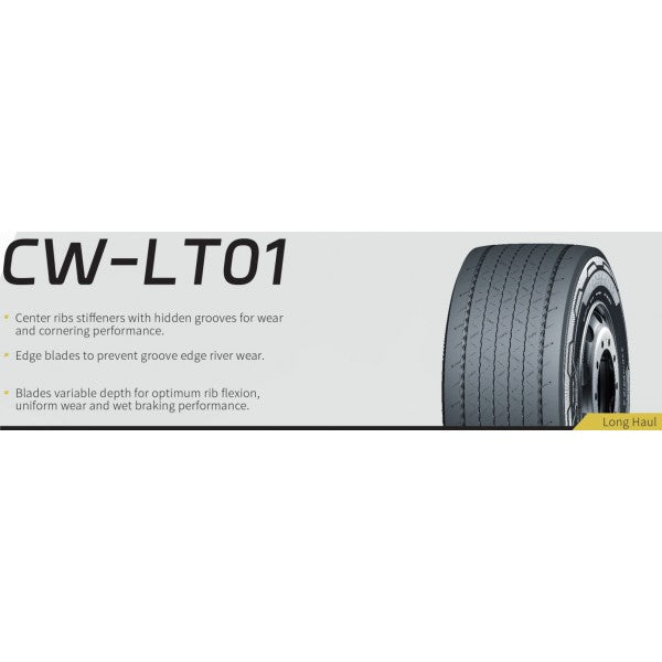 Anvelopa Vara 445/45R19.5 160J CROSSWIND CW-LT01