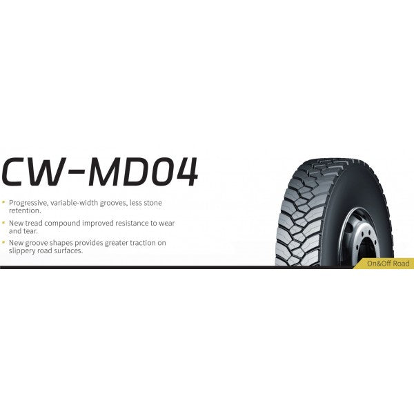 Anvelopa Vara 13/80R22.5 158/156K CROSSWIND CW MD04