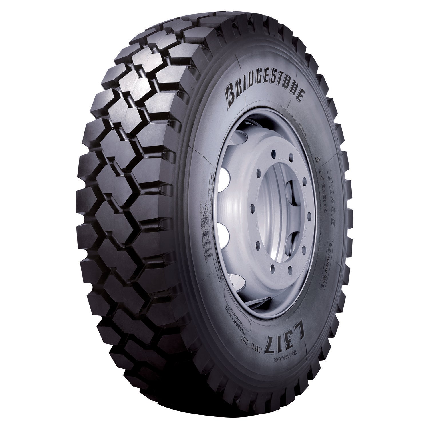 Anvelopa Vara 13/80 R22.5 158/156G BRIDGESTONE L317 EVO