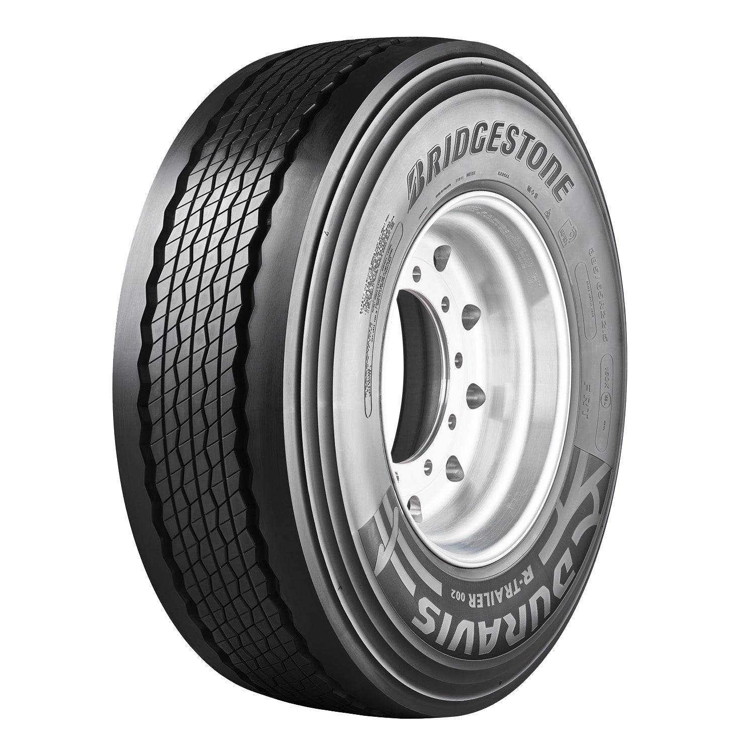 Anvelopa Vara 385/55 R22.5 160K BRIDGESTONE DURAVIS R-TRAILER 002 Imagine principală a produsului