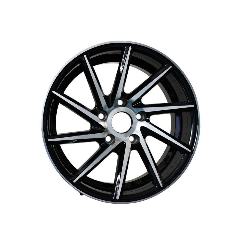 Set Jante AGT 18x8 ET35 5x114.3 diamond cut compatibile Dacia Renault Toyota Nissan Infinity Mitsubishi Suzuki Imagine principală a produsului