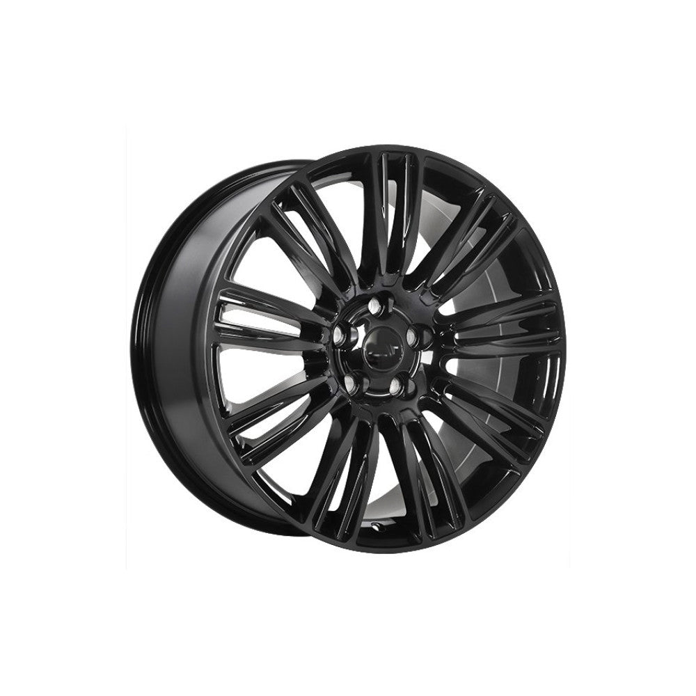 Set Jante AGT 22x9.5 ET38 5x120 negru lucios compatibile Land Rover Range Rover BMW Imagine principală a produsului