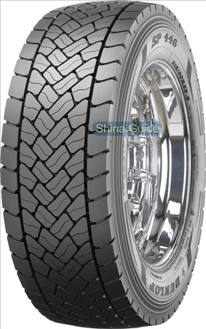 A568915GO 315/80R22.5 SP446 156L154M 3PSF M+S 3PMSF REGIONAL TRACTIUNE -DUNLOP